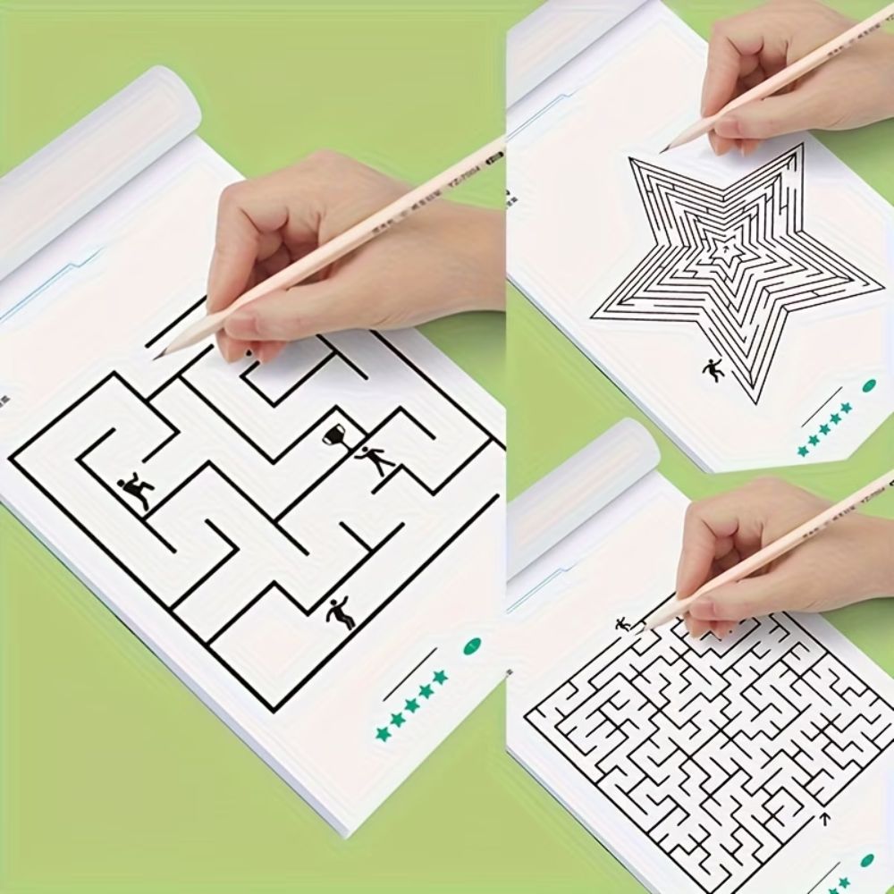 Libro™️-  Libro di giochi con labirinti per bambini