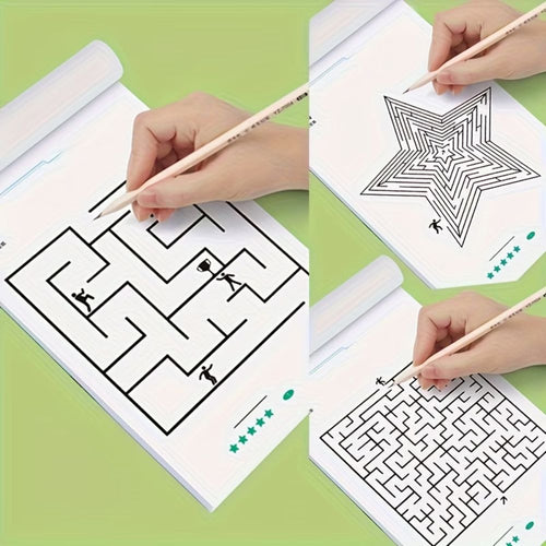 Libro™️-  Libro di giochi con labirinti per bambini