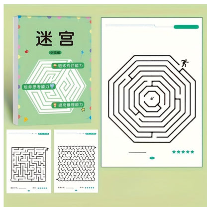 Libro™️-  Libro di giochi con labirinti per bambini