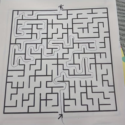 Libro™️-  Libro di giochi con labirinti per bambini